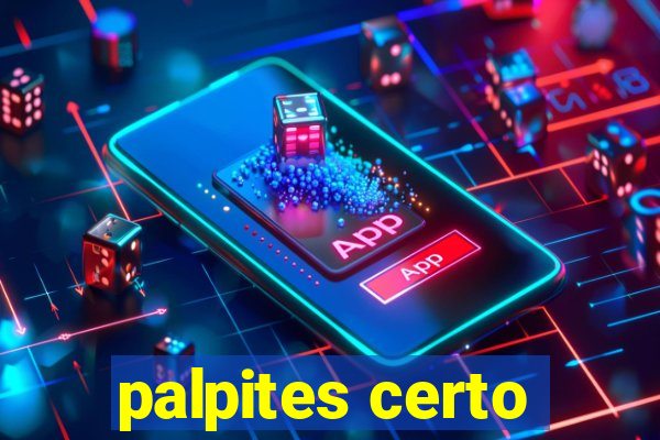 palpites certo